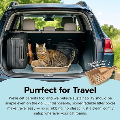 Kitty Sift Disposable Sifting Cat Litter Box Jumbo, Durable and Portable - Image 6