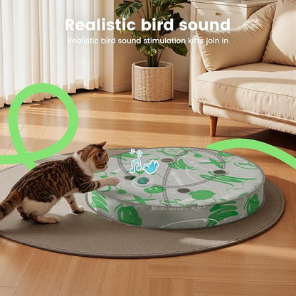 Gardner Pet Interactive Cat Toys Ball, Self Moving Ball in 4 Holes Play Mat - Image 5