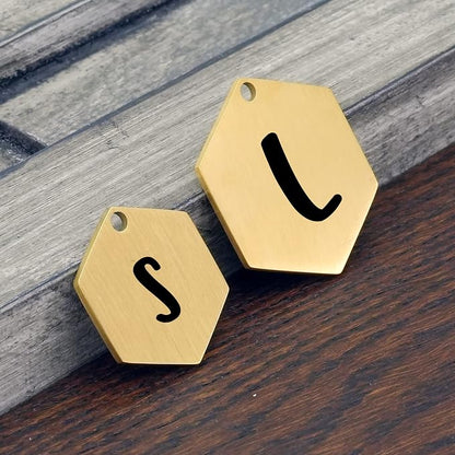 Ultra Joys Custom Personalized Hexagon Dog ID Tag - Image 6