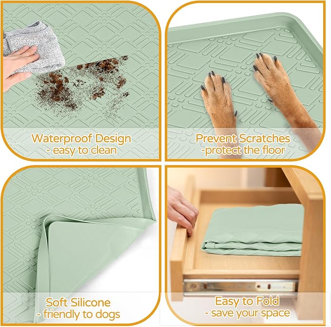 Lanstics Dog Food Mat, Floor Protection - Image 3