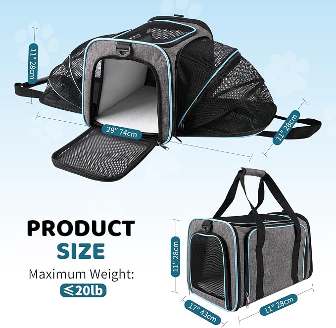 Airline Approved Pet Carrier for Cat - Image 2