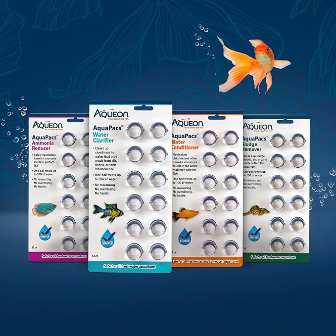 Aqueon AquaPacs Water Clarifier 12 Pack, 10 Gallon - Image 7