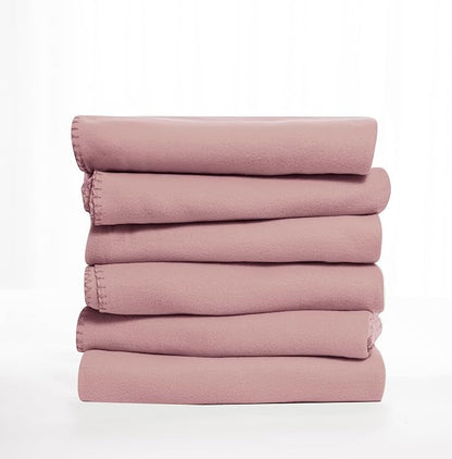 Fleece Throw Blanket Set Bulk for Travel Kids Outdoor Wedding Pet - Image 2