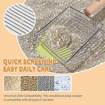 Cat Litter Scoop Metal Litter Scooper - Image 3