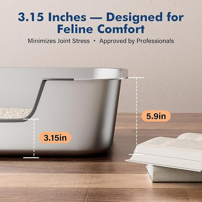 Stainless Steel Cat Litter Box - Image 4