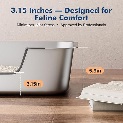 Stainless Steel Cat Litter Box - Image 4