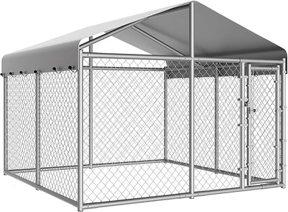 10 x 10 x 6 ft Outside Dog Kennel Outdoor Large - Image 2