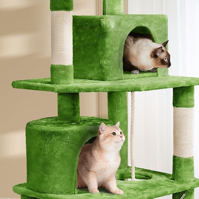 Topeakmart 62.2 inches Cat Tree - Image 4