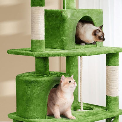 Topeakmart 62.2 inches Cat Tree - Image 4
