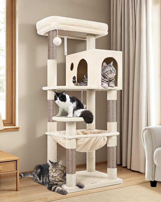 Globlazer Cat Tree Tower with Scratching Post by Globlazer