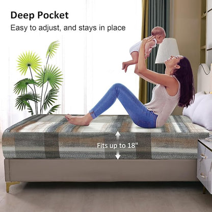 Waterproof Mattress Protector King, Fitted Sheet Style Breathable Mattress Cover - Image 4