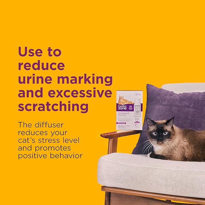 COMFORT ZONE Multi Cat Calming Diffuser Refill, 3 Pack – Cat Calming Pheromone - Image 3