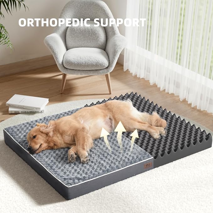 WESTERN HOME WH Medium Dog Bed for Medium Size Dogs, Orthopedic Pet Bed - Image 2