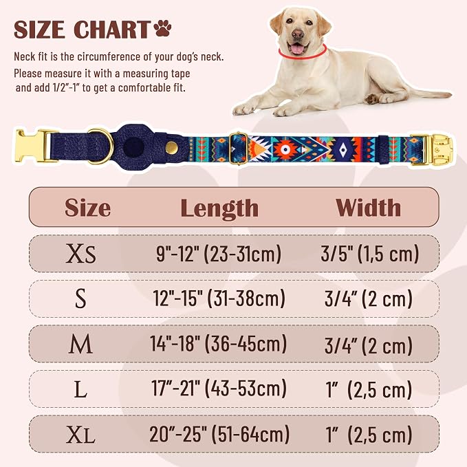 AirTag Dog Collar for Small Medium Large Breed - Image 4