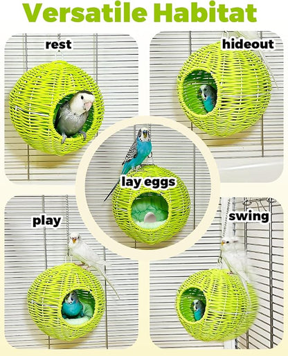 Chewproof Steel Frame Bird Nest - Image 6