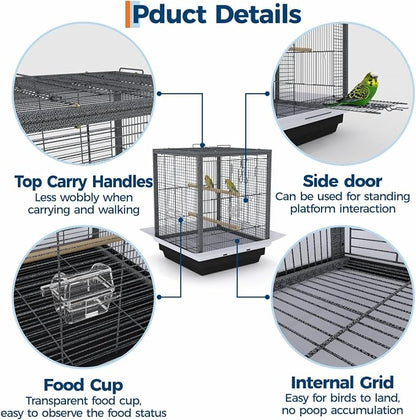 GarveeHome Small Bird Cage - Image 4