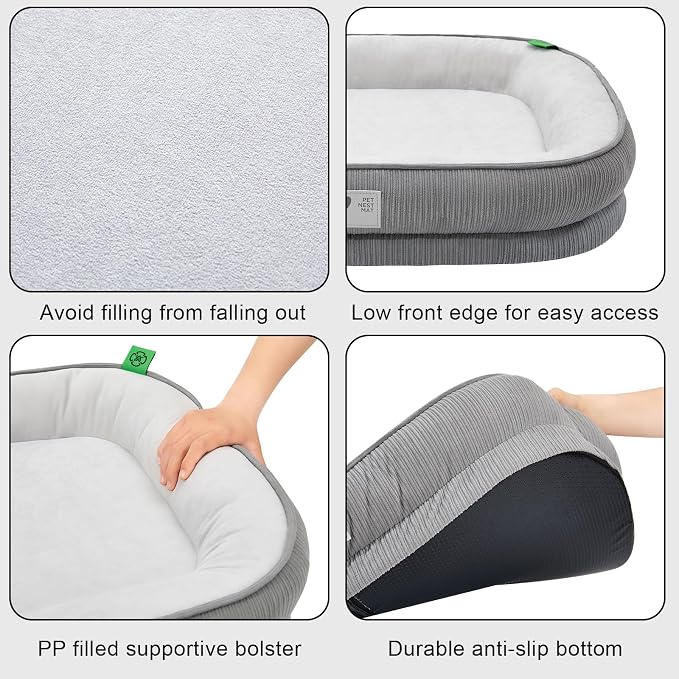 Orthopedic Cat Bed for Puppy, Cat Sofa Bed - Image 4