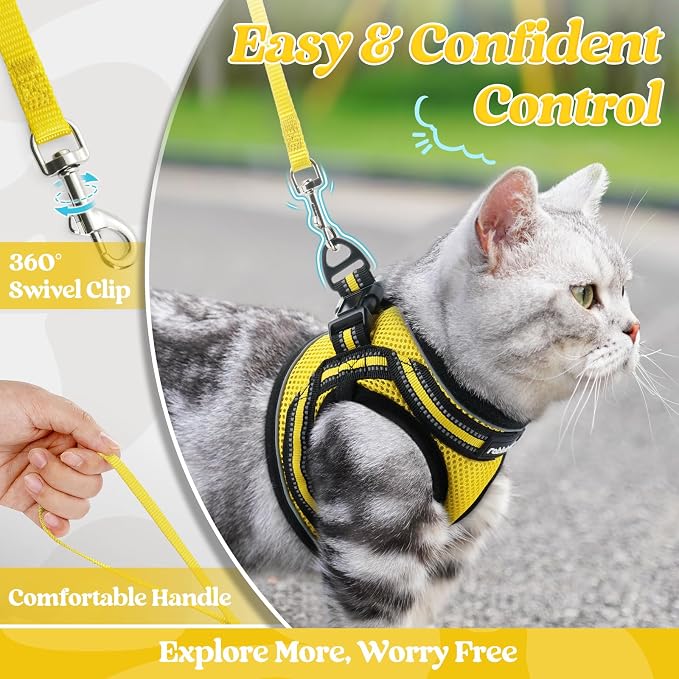 rabbitgoo Cat Harness and Leash Set - Image 6