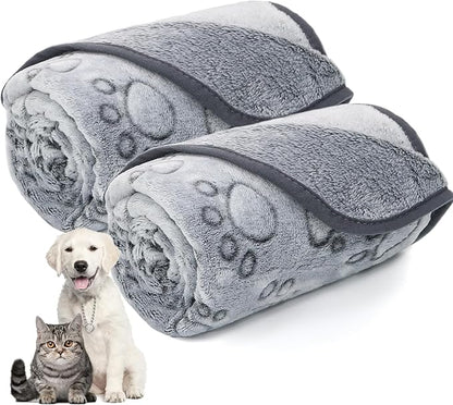 LOKOZ Small Dog Blanket for Medium Large Dogs Fleece Puppy Blanket Washable Dog by LOKOZ