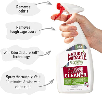 Nature's Miracle Bird Cage & Surface Cleaner - Image 5