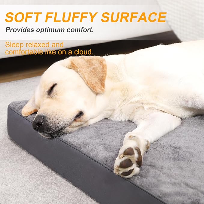 KSIIA Orthopedic Dog Crate Bed - Image 3