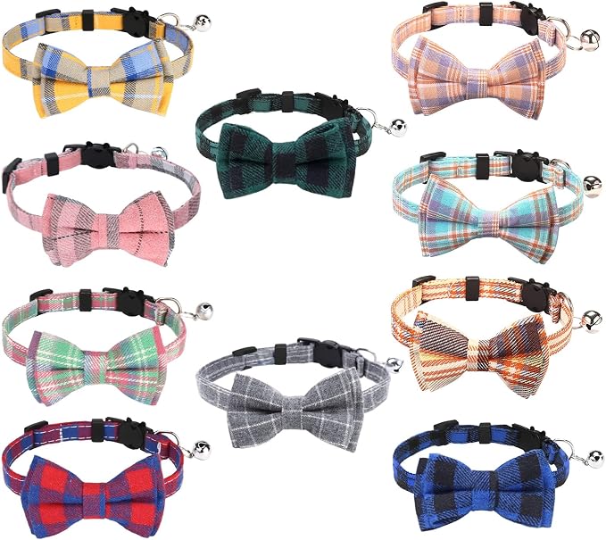 10 Pcs Cat Collar Breakaway by Unknown
