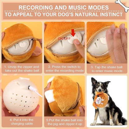 BABORUI Interactive Dog Toys Puppy, Jumping Squeaky Dog Toys - Image 6