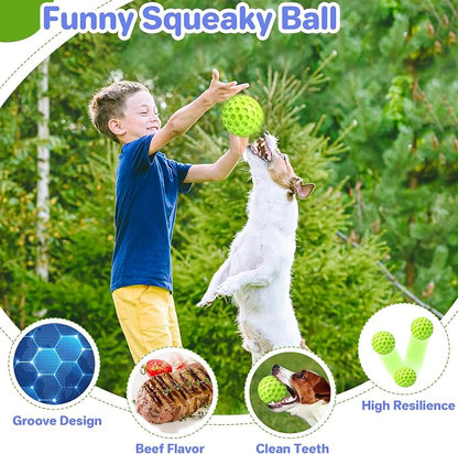 Interactive Squeaky Dog Balls, Dog Toys - Image 4