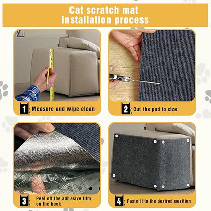 Cat Scratch Mat, Couch Protector from Cats Claw, Cat Scratch Furniture - Image 7