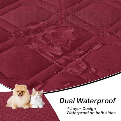 hyha Waterproof Dog Bed Blanket, Soft Pet Blankets, Waterproof Couch Cover - Image 3