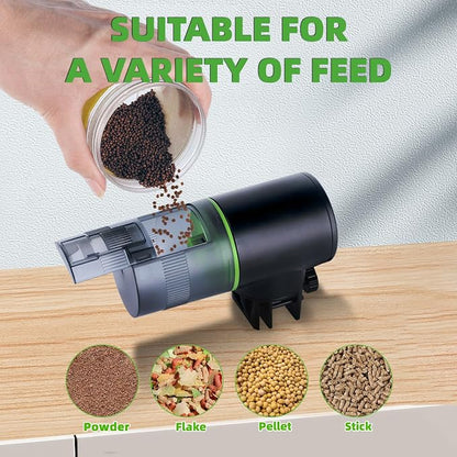 FREESEA Fish Feeder Automatic Dispenser: Aquarium Flakes Food Feeder - Image 7