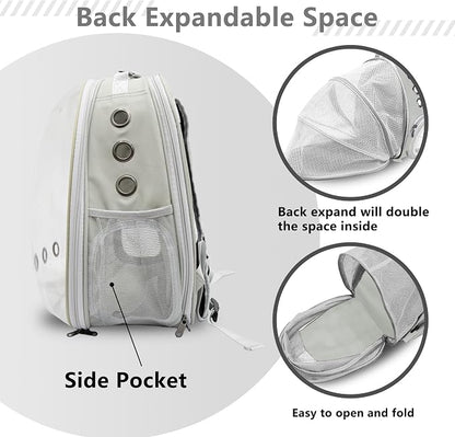 Cat Backpack Carrier Back Expandable Bubble Pet Carrier Backpack - Image 3