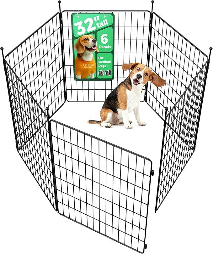 FXW MiniPaws Unleashed Dog Playpen, Expandable & Portable Design by FXW