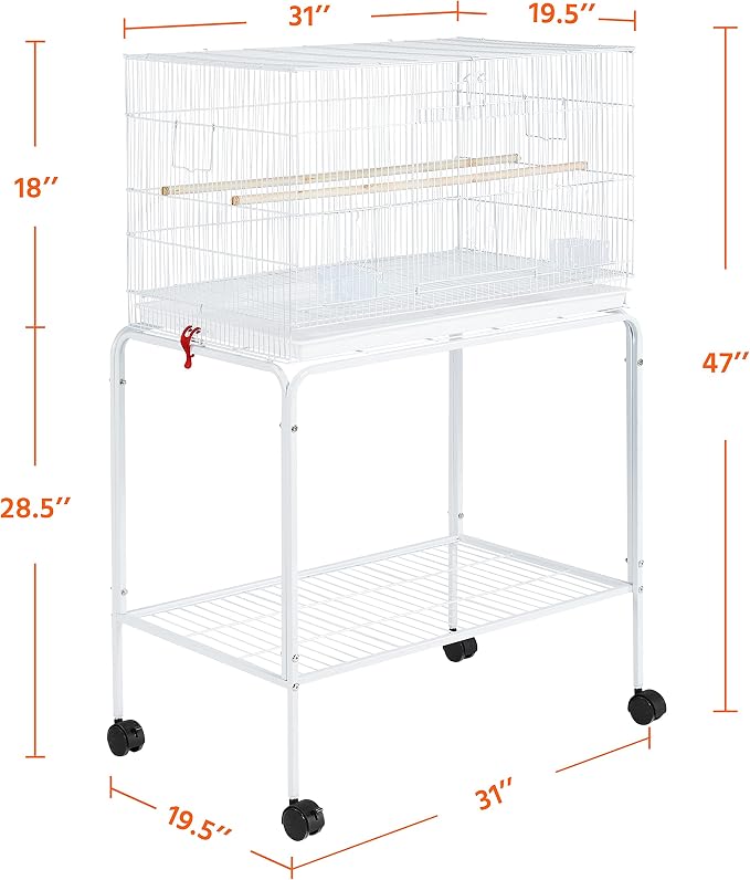 Yaheetech 47-inch Flight Bird Cages - Image 3