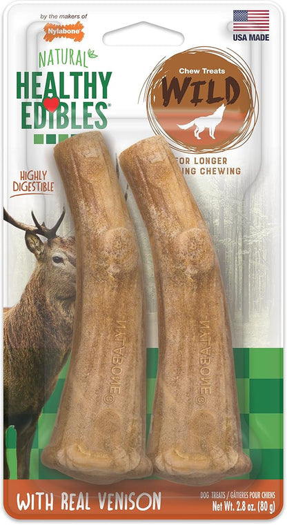 Nylabone Healthy Edibles WILD Natural Dog Chew Treats by Nylabone