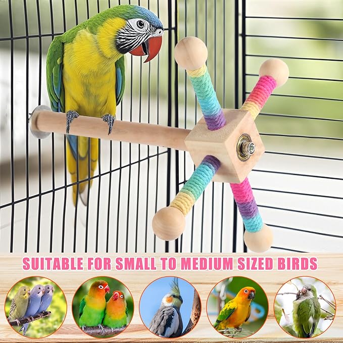 Kyouki Bird Perch Toy Parakeets Toy - Image 5