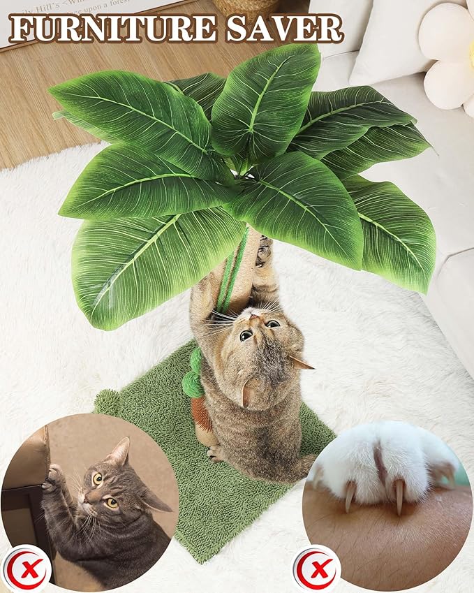 ANWA 35" Tall Cat Scratching Post - Image 6