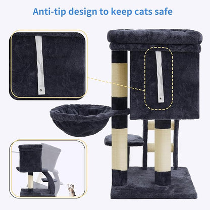 Heybly Cat Tree Tower, Cat condo - Image 8
