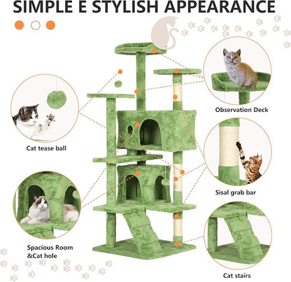 BestPet 54in Cat Tree Tower for Indoor Cats - Image 6