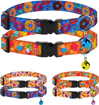Cat Collars 2 Pack by BUDKAS