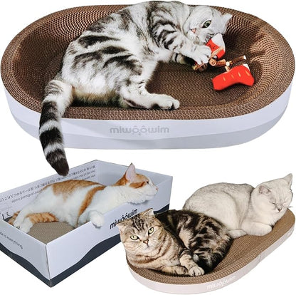 3PCS 23.6 Inch Extra Large Cat Scratcher Bed, Big Cats Box - Image 6