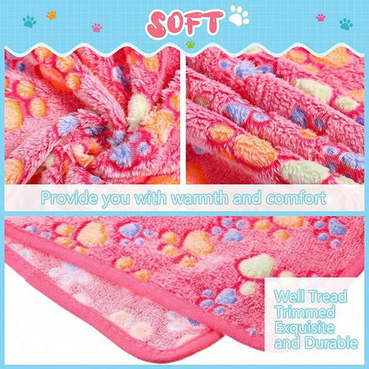 Tatuo 4 Pcs Dog Blanket for Pet Cat Blankets Indoor Puppy Teething Stuff Toys - Image 3