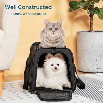 Airline Approved Cat Carrier, Soft-Sided Collapsible Pet Carrier - Image 8