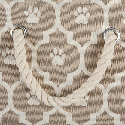 Bone Dry 6192 Pet Storage Collection Lattice Paw Print, Medium Rectangle - Image 4
