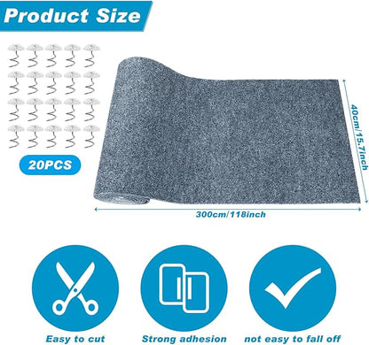 Cat Scratching Mat, DIY Cat Scratchers Furniture Protector - Image 2