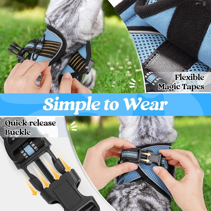 rabbitgoo Cat Harness and Leash Set - Image 3