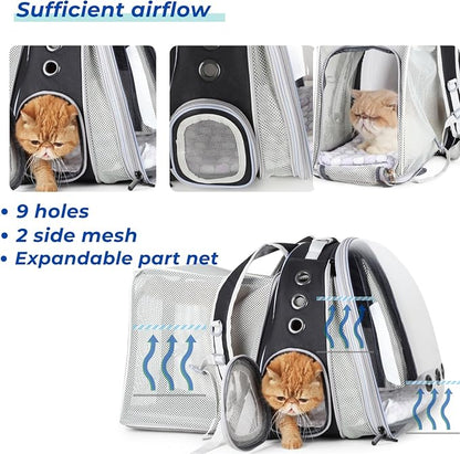 Lollimeow Expandable Cat Backpack Carrier - Image 5