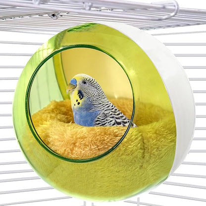 Bird Nest for Cage Bite-Resistant, Washable Clear Observation Small Bird House by Jevnd