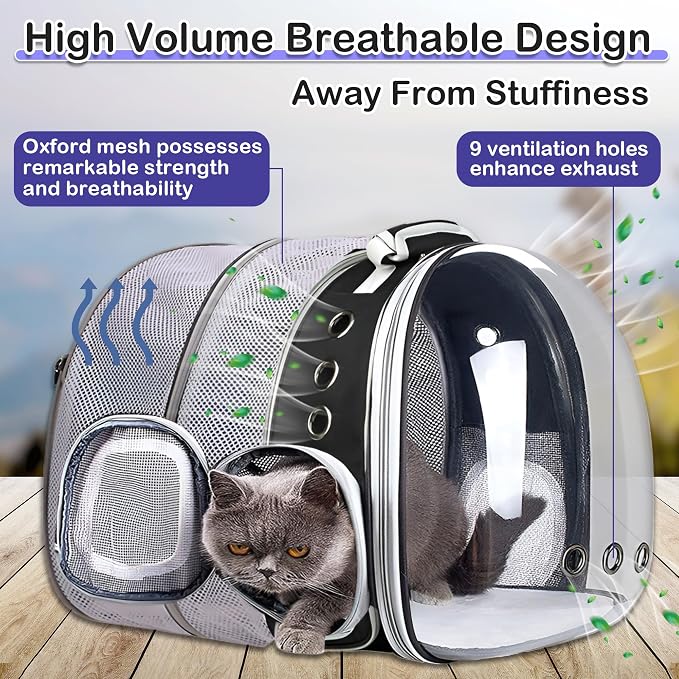 Expandable Cat Backpack Carrier Bubble - Image 4