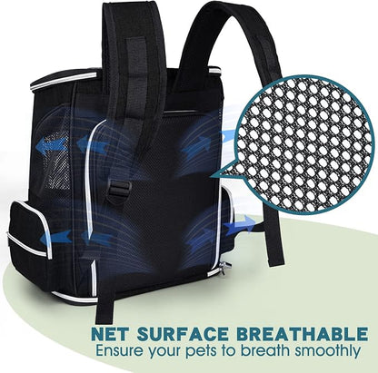 BAGLHER Expandable Pet Carrier Backpack，Pet Backpack - Image 5
